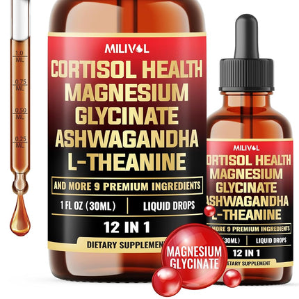 12in1 - Cortisol Supplement Liquid Drops - Cortiso