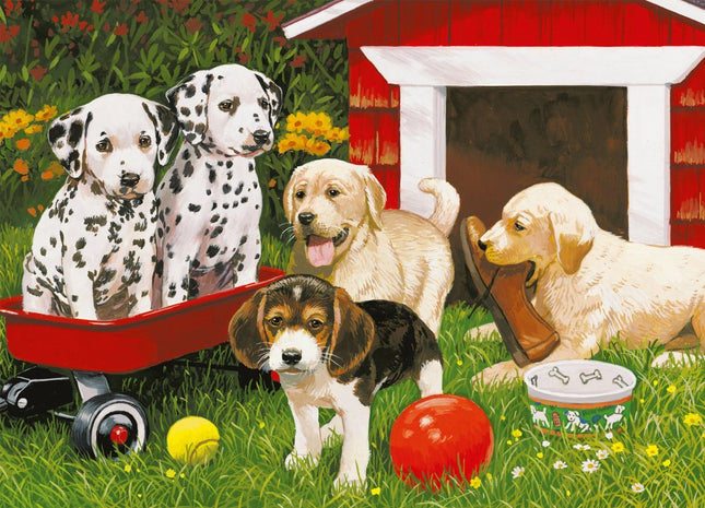 Puppy Party 60 PC Puzzle