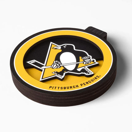 YouTheFan NHL Pittsburgh Penguins 3D Logo Series Ornament