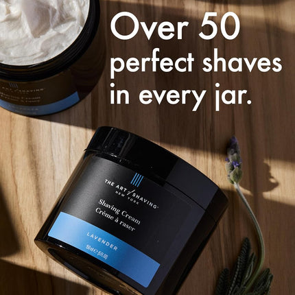 Crema de afeitar The Art Of Shaving - Aceite esencial de lavanda (para pieles sensibles) - 150g/5.3oz