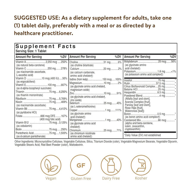 Solgar – Iron-Free Formula VM-75, 90 Tablets