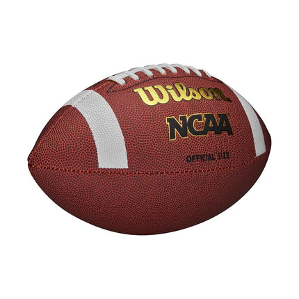 Wilson NCAA Composite Football - Peewee Size, Brown