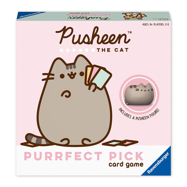 Ravensburger Sinoeem Pusheen Purrfect Pick: un juego familiar para amantes de los gatos y fans de Pusheen a partir de 8 años
