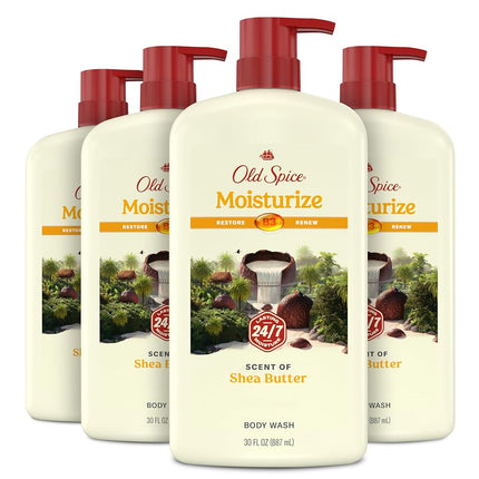 Old Spice Men's Body Wash with Shea Butter 3.5 oz 