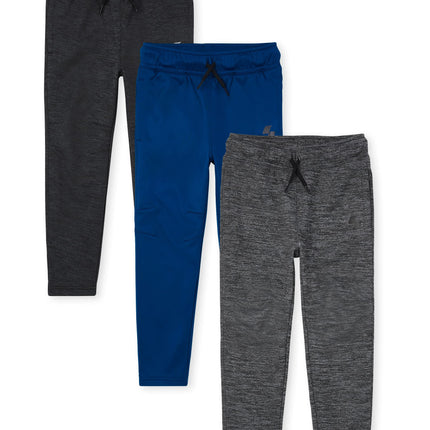 The Children's Place,Active Jogger Pants,3 Pack,Bl