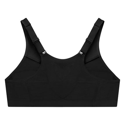 Glamorise MagicLift Front-Closure Posture Back Wirefree Bra 1265 (Women's & Women's Plus) Black