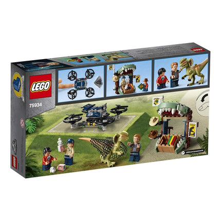 LEGO Jurassic World Dilophosaurus on The Loose 75934 Building Kit, New 2019 (168 Pieces)