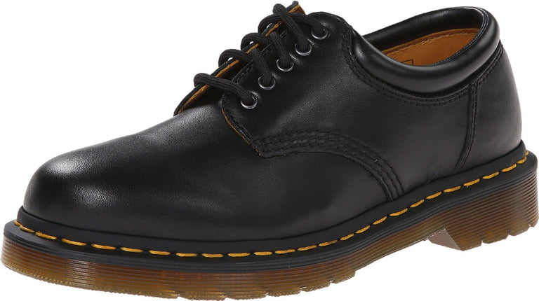 Dr. Martens Men's 8053 Oxford, Black Nappa, 17 Wom