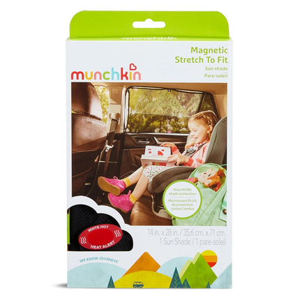 Munchkin Brica Magnetic Stretch to Fit Sun Shade, Black