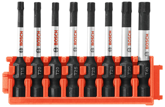 BOSCH CCSTV208 8-Piece Assorted Set 2 in. Impact T