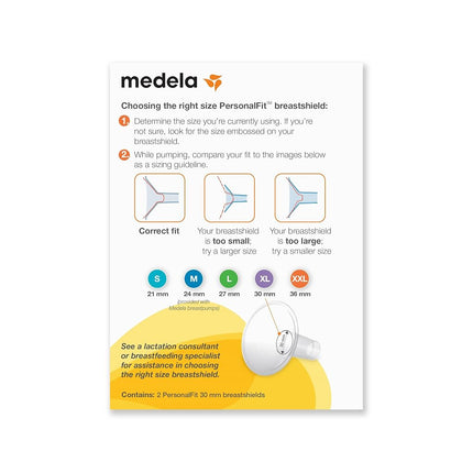 Medela Personalfit Téterelle X2 Taille XL 30 mm