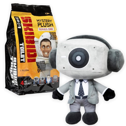 SKIBIDI 1320 Large PDQ Mystery Figures Plush, All-New Collectibles, Officially Licensed Toilet Merch, Multicolour