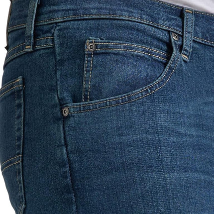 Wrangler Authentics Men's Authentics Big & Tall Classic Relaxed Fit Jean, Military Blue Flex, 36W / 30L