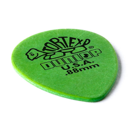 Jim Dunlop 423R.88 Guitar Picks, 0.88 mm, Green