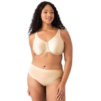 Wacoal Women's Underwired Plain Bra - Beige -40E (90F EU)