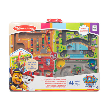 Tablero de laberinto magnético de madera Melissa & Doug Paw Patrol 2