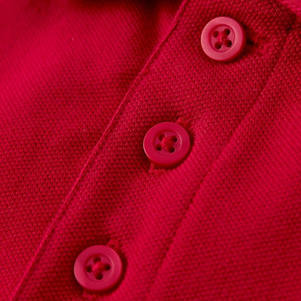 Gymboree – Lot de 3 polos à manches longues pour garçons et tout-petits, rouges, 5T