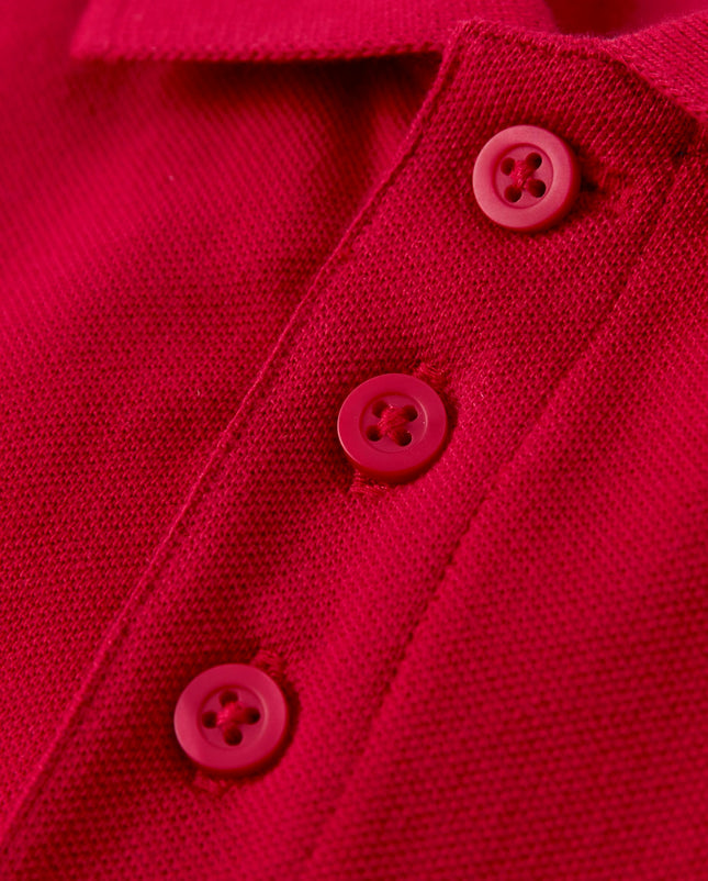 Lot de 3 polos à manches longues Gymboree pour garçons et jeunes enfants, rouge, taille 6