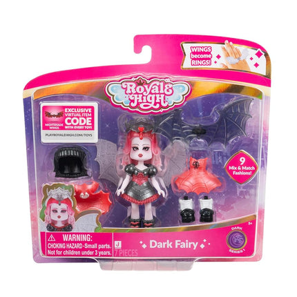 Royale High 3 Inch Dark Fairy Fashion Doll - 1 Fig