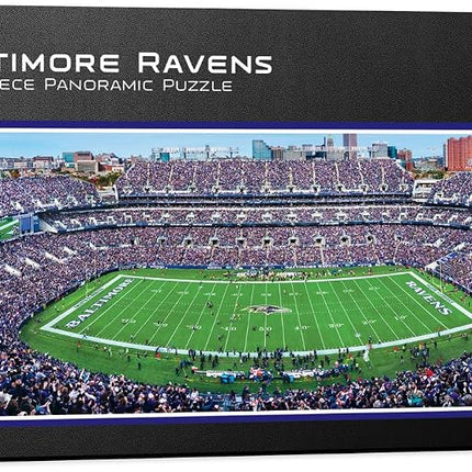 Master Pieces NFL Baltimore Ravens Panoramic Stadium Puzzle (1000-Piece)