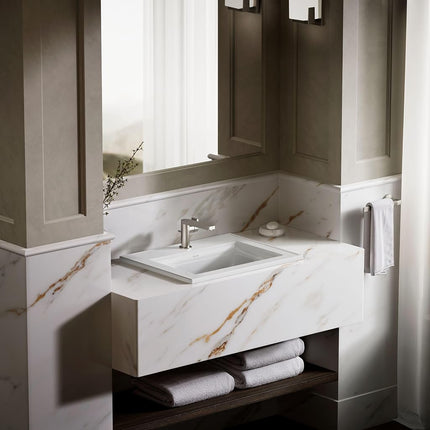 Kohler K-2298-0 Compass Self-Rimming Undercounter Lavatory (White)