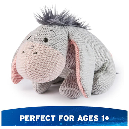 GUND Disney Official Eeyore Knit Plush, Winnie The Pooh, Stuffed Animal for Ages 1 and Up, Gray, 10�