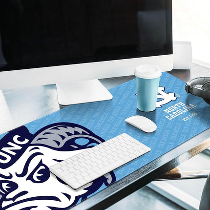 YouTheFan NCAA North Carolina Tar Heels Logo Series Desk Pad Desk Topper SMU