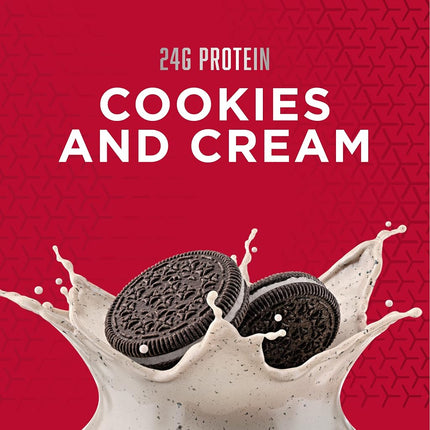 BSN SYNTHA-6 EDGE Protein Powder, Whey Protein, Hydrolyzed Whey, Micellar Casein, Milk Protein Isolate, Flavor: Cookies N Cream, 28 Servings