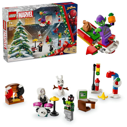 LEGO Marvel Spider-Man Advent Calendar 2024, Build