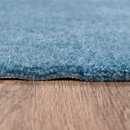 Alfombra de baño Garland Rug tamaño habitación, 5 pies por 6 pies, azul lavabo