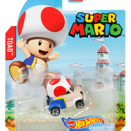 Hot Wheels Super Mario Character Cars Toad Vehicle 6/7