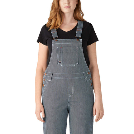Dickies Women's Denim Bib Overall, Stonewashed Hic