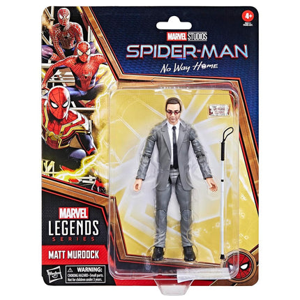 SPIDER-MAN Hasbro Marvel Legends Series Matt Murdock, Spider-Man: No Way Home Collectible 6 Inch Action Figures, Ages 4 and Up