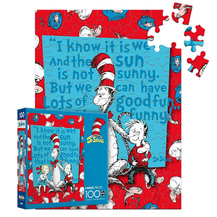 Buffalo Games - Dr. Seuss Enterprises - Lots of Good Fun - Jigsaw Puzzle - Perfect for Game Nights - Finished Size is 15.00 x 11.00
