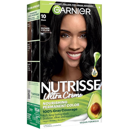 Garnier Nutrisse Nourishing Hair Color Creme, 10 B