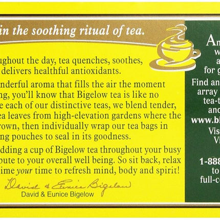 Bigelow Tea Lemon Lift Tea, 20 ct