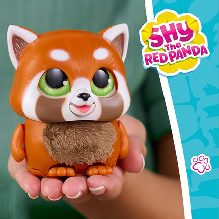 Just Play furReal Handfuls Shy the Red Panda, 3.5 Inch Interactive Toy, for Boys and Girls, Ages 4 and Up