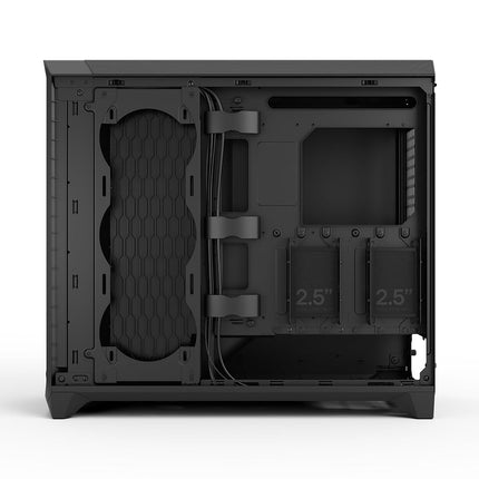 Fractal Design Meshify 3 XL Black ATX Computer Case - High Airflow with Advanced Cooling Support