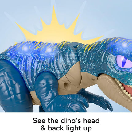 Fisher-Price Imaginext Jurassic World Growl & Glow Baryonyx Action Figure