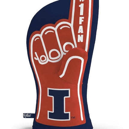 YouTheFan NCAA Illinois Fighting Illini #1 Oven Mitt
