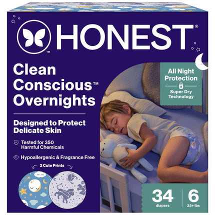 The Honest Company Clean Conscious Overnight Diape