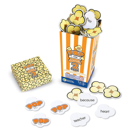 Learning Resources LER8629 POP Games for Sight Words 1 and 2