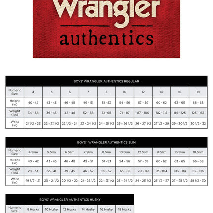 Wrangler Authentics Boys’ Classic Cargo Pant, Desert, 4