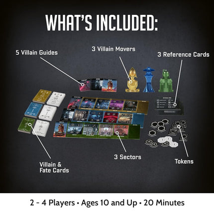 Ravensburger Star Wars Villainous - Scum and Villainy Strategy Board Game - Join Boba Fett, Seventh Sister, or Cad Bane in This Stand-Alone, or Expand with Other Star Wars Villainous Games - Ages 10+