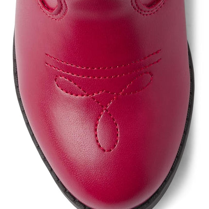 Botas vaqueras Western de Gymboree para niña y niña pequeña, rojas, 3 Big Kid