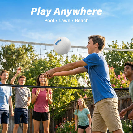 GoSports Water Volleyball Lot de 3 ballons idéal pour les piscines ou les parties de volley-ball sur gazon