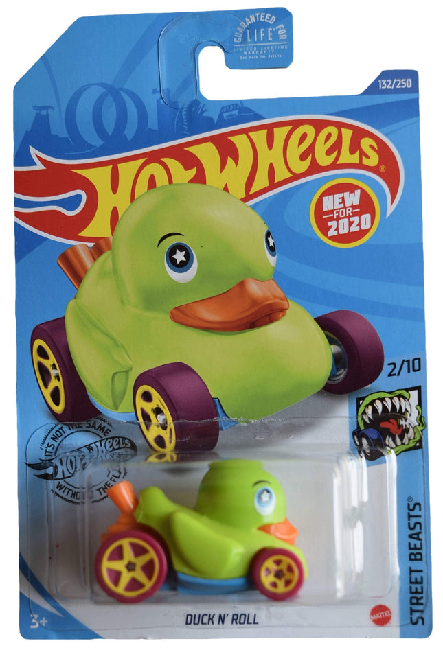 Hot Wheels Duck N' Roll [Green] 132/250 Street Bea