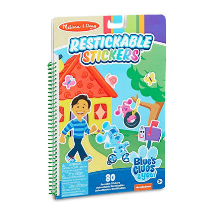 Melissa & Doug Blues Clues & You! Reusable Stickers | Activity Pad | Sticker Book | 3+ | Gift Boy Or Girl