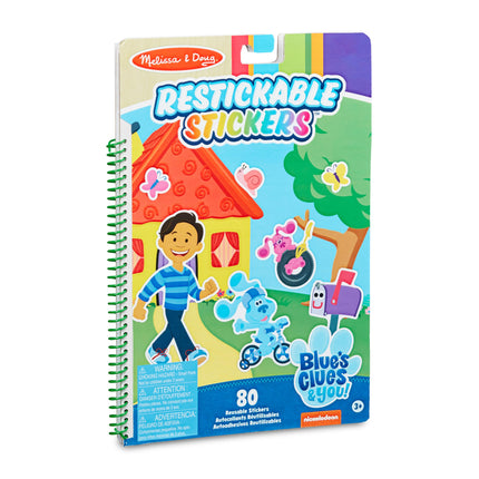 Melissa & Doug Blues Clues & You! Reusable Stickers | Activity Pad | Sticker Book | 3+ | Gift Boy Or Girl