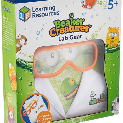 Learning Resources Beaker Creatures Lab Gear, Lab Coat & Glasses